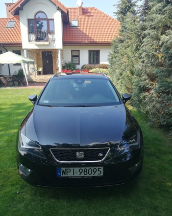 Seat Leon cena 47900 przebieg: 259900, rok produkcji 2014 z Świeradów-Zdrój małe 46